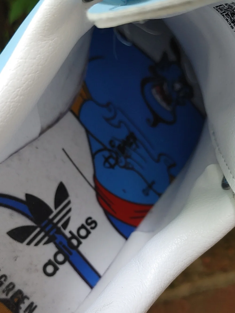 Adidas Stan Smith Aladdin Genie Blue Sneaker Men's Size 5.5 (849)